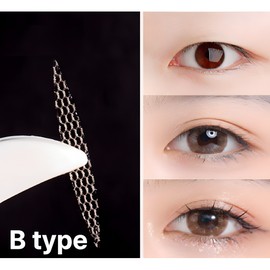 티안나는 쌍테 테이프 쌍꺼풀 120매, B타입, 360개 Tian Nanna Double Eyelid Tape, Type B, 120 Sheets, 360 Pieces