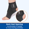 Willcom Ankle Support Brace Compression Sleeve with Adjustable Strap –