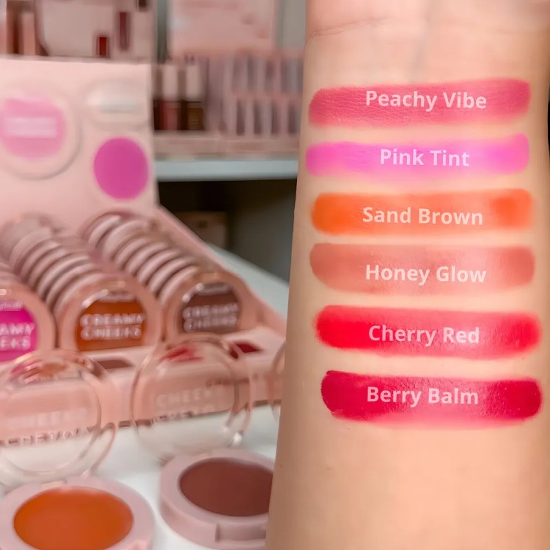 Rubor cremoso Creamy Cheeks Creamy Blush Line, Ruby Rose Tom