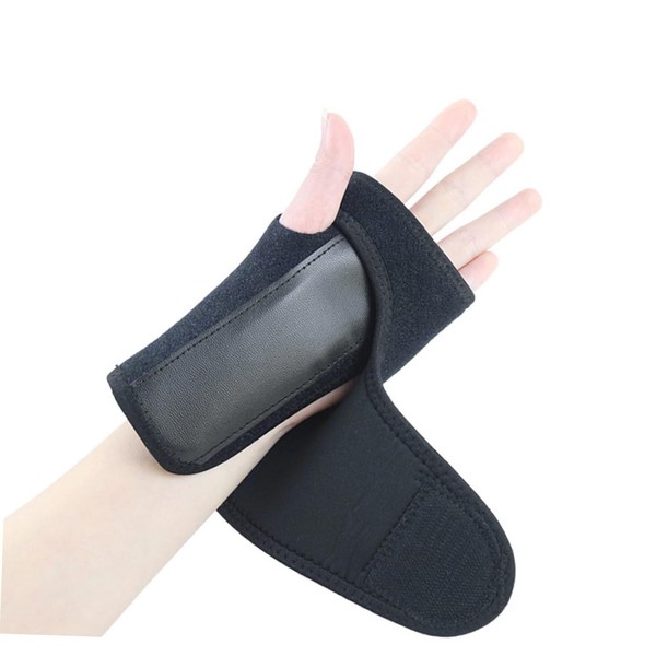 KOMBIUDA 1pc Adjustable Wrist Protector Splint for Sports Left Hand