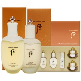 The Whoo Cheongidan Hwahyeon 2-Piece (Balancer + Lotion) 5-Piece Kit Special Set, 1 Set / 더후 천기단 화현 2종 (밸런서+로션) 5종 키트 기획세트, 1세트
