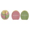Decorative Split Happy Easter Egg Salt and Pepper Shaker Set
