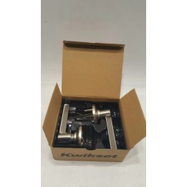 Kwikset Microban #92001-547 Satin Nickel Passage Ladera Door Handle, New
