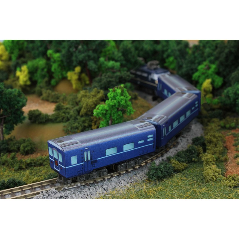 Lok Han Z Gauge Z Shorty Passenger Car (Blue) Label