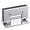 NovaNectar Brass Glass Door Hinge,90 Degree Heavy Duty Short Back