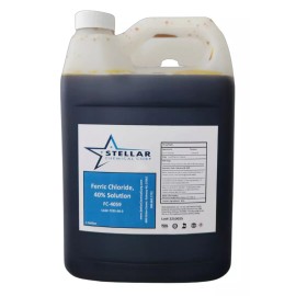 Stellar Chemical Corp. Ferric Chloride 40% Solution ~~ Stellar Chemical ~~ 1 Gallon     (Etching)