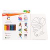 deli Watercolour Pencils Set, 24 Brilliant Colours