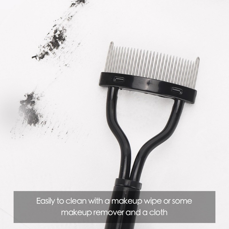 2 Pcs Eyelash Separator Tool Mascara Brushes Eyelash Comb Separator