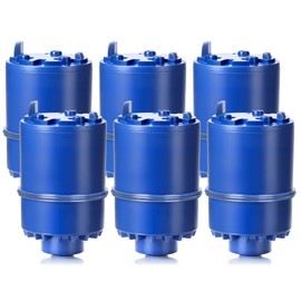 Blue Faucet Water Filter Replacement for Pur and PUR PLUS Mounted Water Filter System RF-9999 RF-3375 FM-2500V FM-3700 FM-3400B etc| Ensure Clean Tap Water 6 Pack by TOMOON