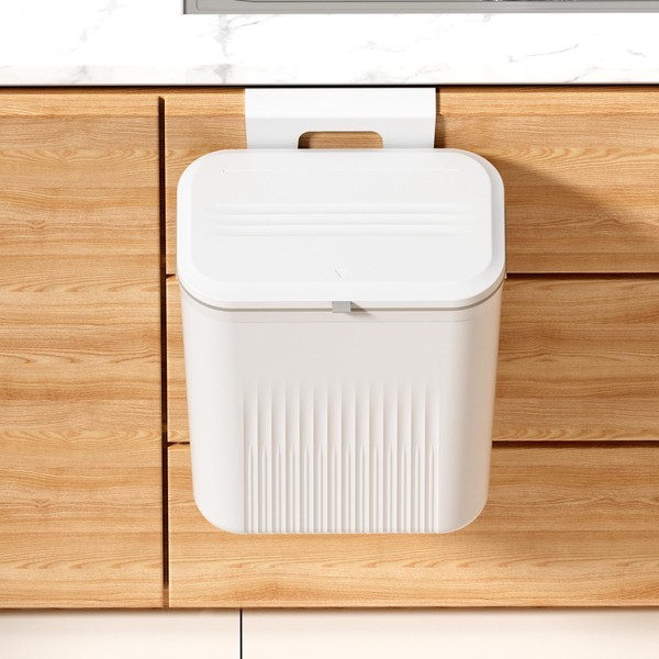 Under Sink Hanging Compost Bin – Compact Hanging Trash Can