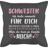 Shirtracer Cushion 50 x 50 cm – Decorative Brother and
