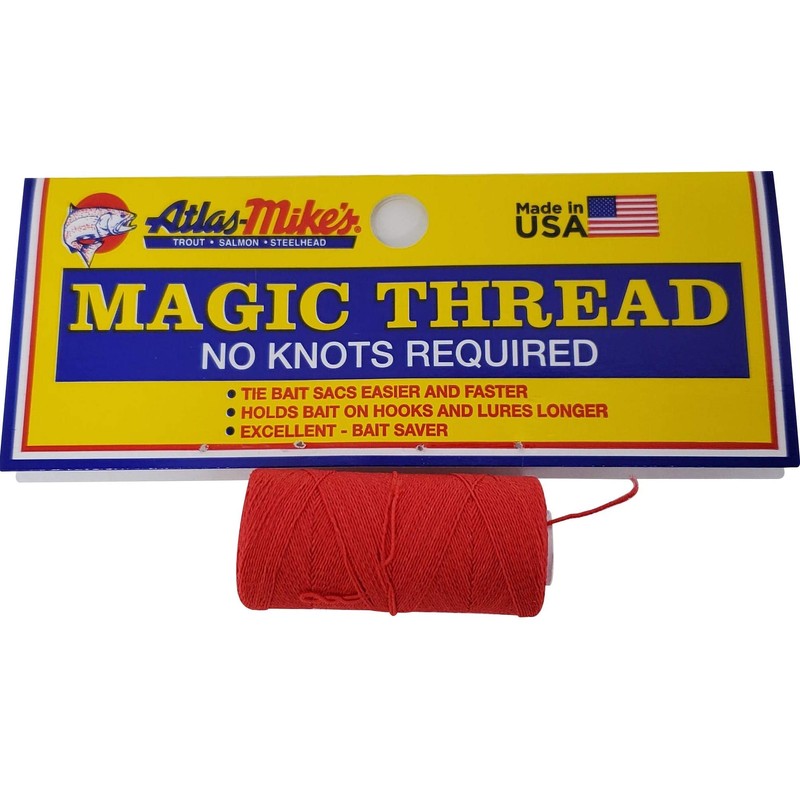 Atlas Mike’s Magic Thread – No-Knot Bait Thread for Tying