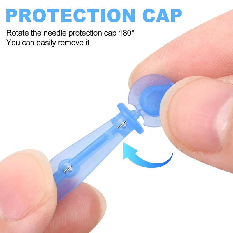 50PCS Disposable Acne Needle & 72 Dots Pimple Stickers -