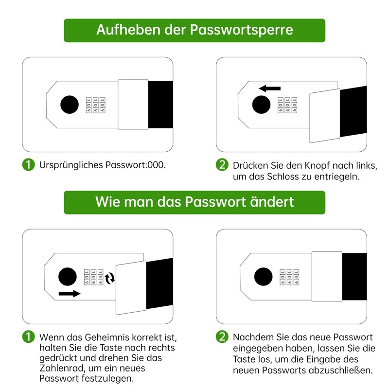 Qefuna Diary with Lock, A5 PU Leather Diary with Code,