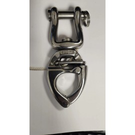 Wichard Stainless Steel4 3/4 QUICK RELEASE SNAP CLEVIS Part #2876