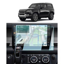 2023 2024 2025 Land Rover Defender Screen Protector -For Defender (90/110/130 Pivi Pro) 11.4 Inch Touchscreen Film, 2025 Defender Accessories Navigation 9H Tempered Glass Anti-Fingerprints HD Cover