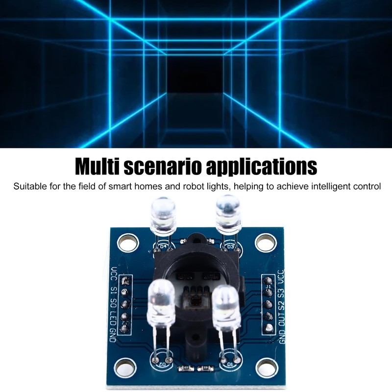 GY 31 TCS3200 Colour Sensor Module, High Precision Colour Recognition