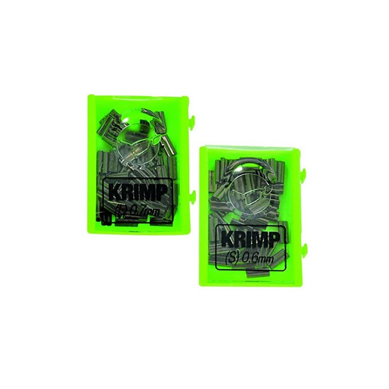 Korda Krimps 0.5mm X-Small | Double-Barrel Crimps for Fishing Tackle