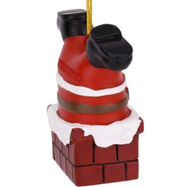 Tree Buddees Santa Stuck in The Chimney Cute Christmas Ornament
