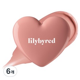 Lilybyred Love Beam Cheek Balm 3.5g, 12 Exciting Beam, 6 pcs / 릴리바이레드 러브빔 치크밤 3.5g, 12 두근빔, 6개