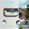 Solar Outdoor Lights, 4000LM 388 LEDs Motion Sensor Outdoor Light,