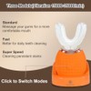 Cepillo de dientes ultrasónico en forma de U para adultos,