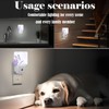 FSHVQKD Lavender Butterfly Night Light,Plug-in Nightlights Auto Sensor Night Lamp