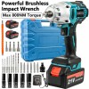 Zistel Max 800Nm Electric Impact Wrench 1/2" Brushless High Toque