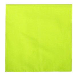 Rothco Solid Color Large 27" x 27" Bandana (Safety Green)