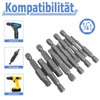 Mesee 5-Point Screwdriver Bit, Magnetic 5 Point Torx Security Head,
