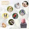 Umberdom Matte Ceramic Cat Ashes Urn, Pink, Large