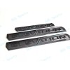 GMC 3PCS Gloss Black Door Rear Elevation Emblem Badges Fit