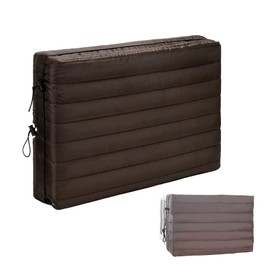 J&C AC Covers for Inside Air Conditioner Cover AC Cover Air Conditioner Cover Indoor Window Air Conditioner Cover Air Conditioner Covers for Window Units Window Ac Covers for Winter (21 x 15 x 3.5 in, brown)