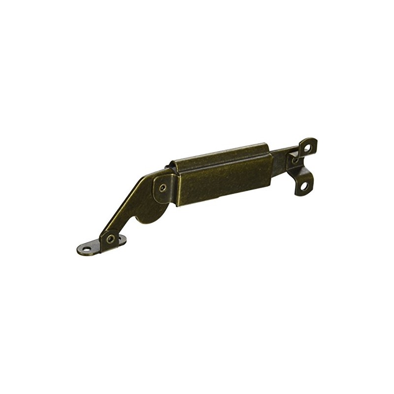 National Hardware N208-660 V1893L Left Spring Lid Support in Antique