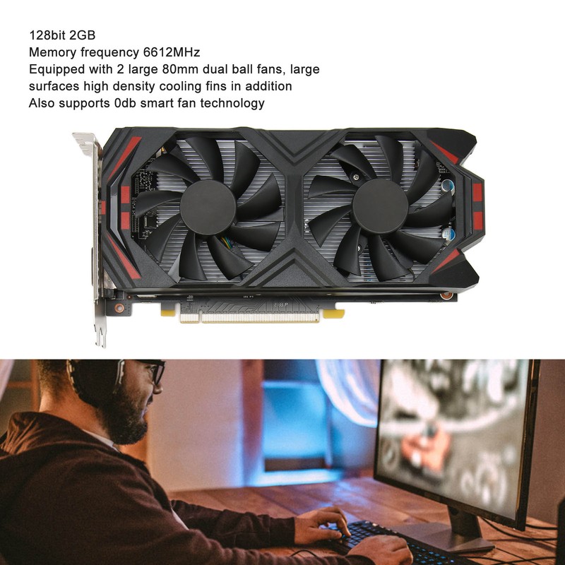 GTX950 2GB GDDR5 Graphics Card 128bit Support 4096x2160 DVI DP