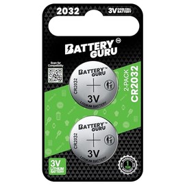 Car Key Battery for Honda Ridgeline (2017-2024 Ridgeline Smart Keyless Remote Battery CR2032 3V Pack of 2