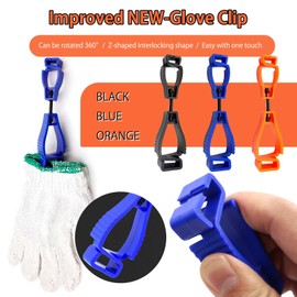 Hodyludy 3pcs Glove Clips, Glove Holder, Glove Clips For Work, Work Gloves, For Duty Belt, For Construction