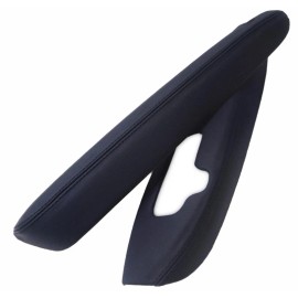 Kar Designers Synthetic Leather BLACK Door Panel Armrest Covers Fits 05-12 Acura RL