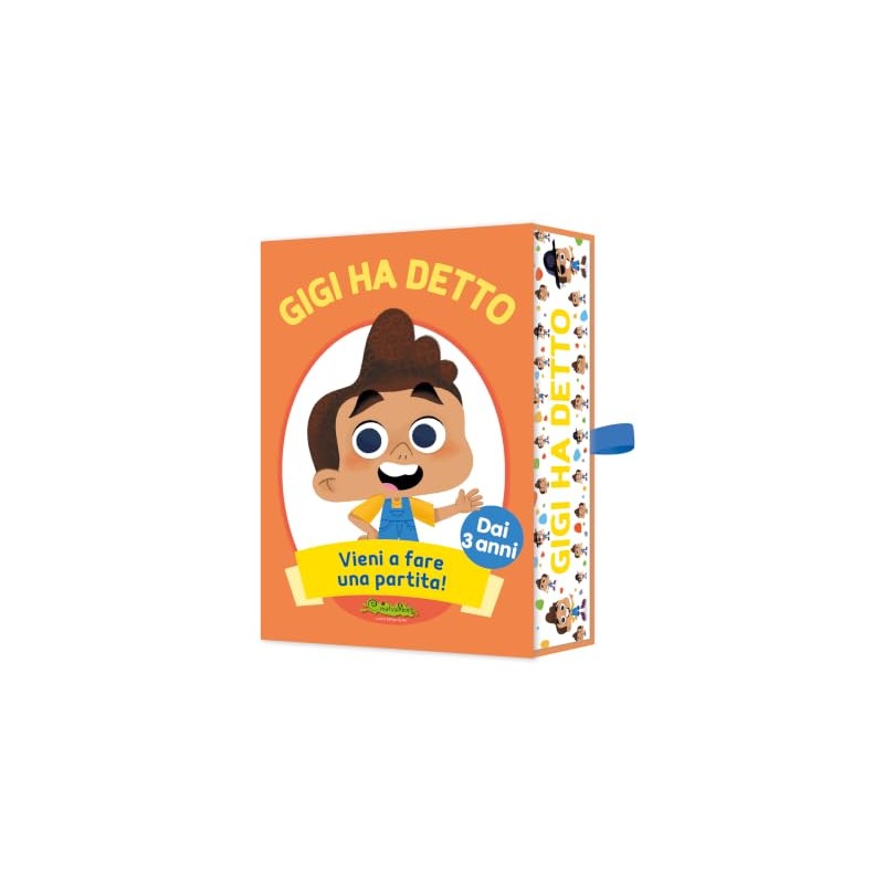 CreativaMente Gigi Ha Detto, Gioco di Carte per Bambini, Tema