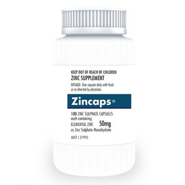 Zincaps 50mg Cap X 100