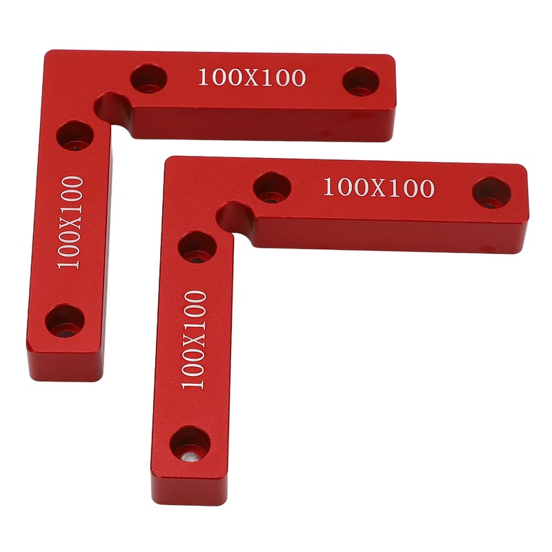 90 Degree Positioning Square 100x100mm Right Angle Clamp Aluminum Alloy