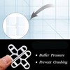 GEFAEJIFO Pack of 100 Tile Spacers, 10 mm, Tile Spacers,