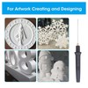 9Pcs Electric Foam Cutter Fast Heating Clean Smoothly Cutting Hot