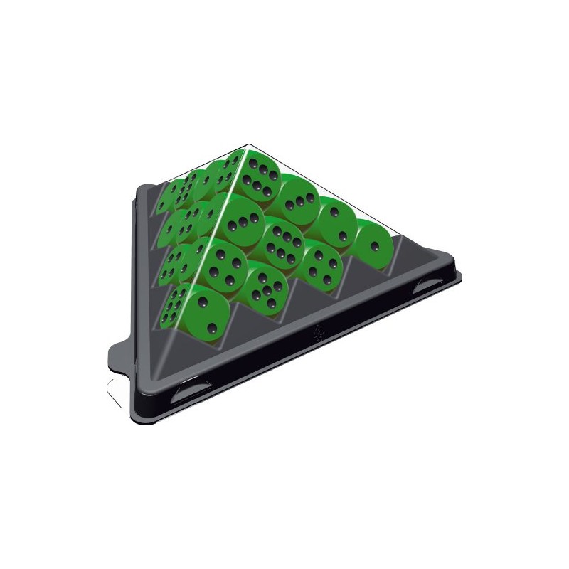 ABACUSSPIELE 03114 Mini Game Dice Pyramid Green