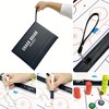 NinBase Magnetic Ice Hockey Board, Erasable Strategy Hockey Tactics Double-Sided