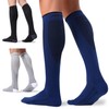 FITRELL 3 Pairs Compression Socks for Women and Men 20-30mmHg