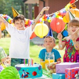 Leesgel 30 Sheets Luminous Outer Space Tattoos for Kids, Space Stickers, Temporary Tattoos Space Toys Gifts for Space Party Decorations, Space Party Bag Fillers Birthday Supplies Games Prizes Favours