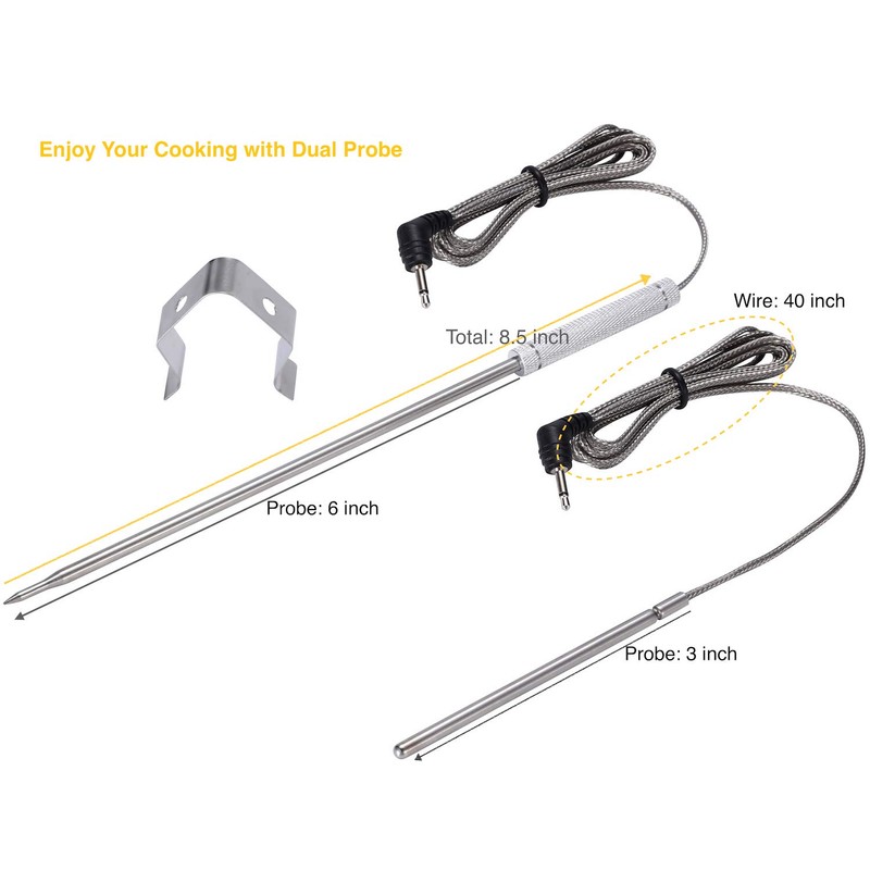 Upgraded Thermpro Probe Replacement for TP08S TP20 TP25 Thermopro Probe