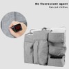 MultiFunctional Baby Bed Hanging Storage Bag Baby Crib Bedside Diaper