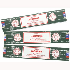 Satya Nag Champa Jasmine Incense Sticks - 3 Packs